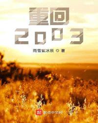 重回2003封面